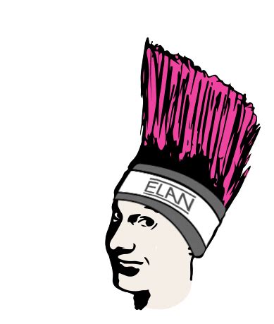 Glenplake Mohawk Sticker - Glenplake Glen Plake - Discover & Share GIFs