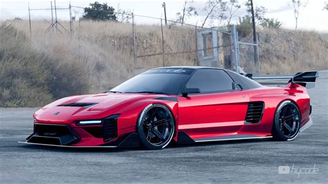 Honda Nsx Custom Wide Body Kit By Hycade Køb Med Levering Installation