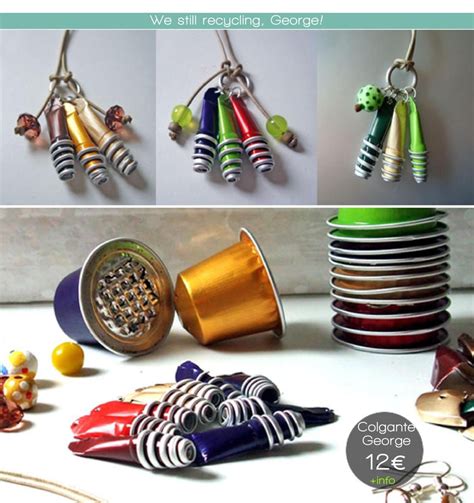 Spiral Nespresso Pod Pendants Craft Ideas And Diy Pinterest