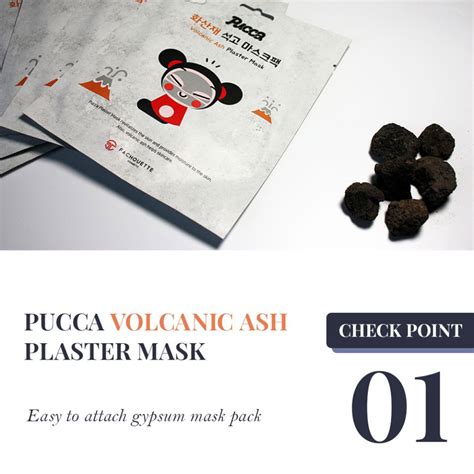 Pucca Volcanic Ash Plaster Mask - KoreaShop24