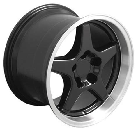 Oe Wheels Corvette C Zr Replica Wheel Black X Mm Offset