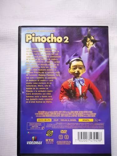 Pinocho 2 Las Nuevas Aventuras Película Dvd Original en venta en