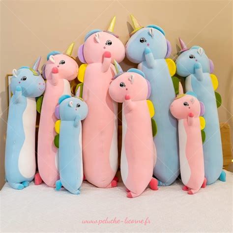 Grande Peluche Licorne Arc En Ciel Peluche Licorne