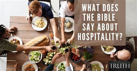 What Does The Bible Say About Hospitality