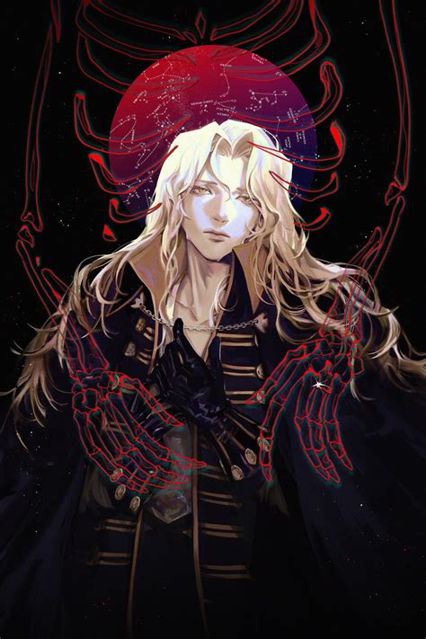 Safebooru 1boy Absurdres Alucard Castlevania Bishounen Black Gloves Blonde Hair Castlevania