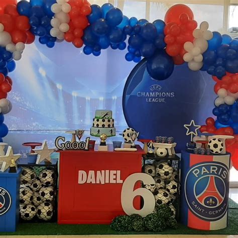 Decoração de Festa Psg Elo7 Produtos Especiais