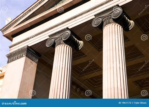 Ionic Greek Columns