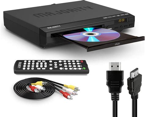 Majority Dvd Player For Tv With Hdmi Input Multi Connection And Multi