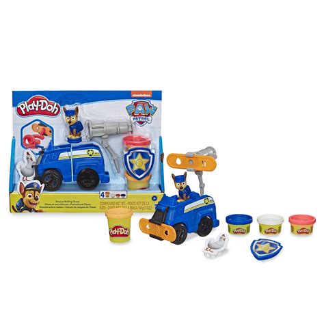 Play Doh Paw Patrol Rescue Rolling Chase Police Cruiser Vehicle Set