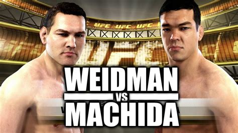 EA SPORTS UFC 175 Weidman Vs Machida YouTube