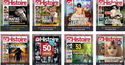 Les 10 bonnes raisons de lire Ça mintéresse Histoire Ça m intéresse