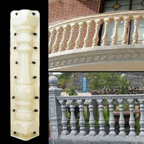 70cm Roman Column Balcony Garden Fence Cement Railing Plaster Concrete