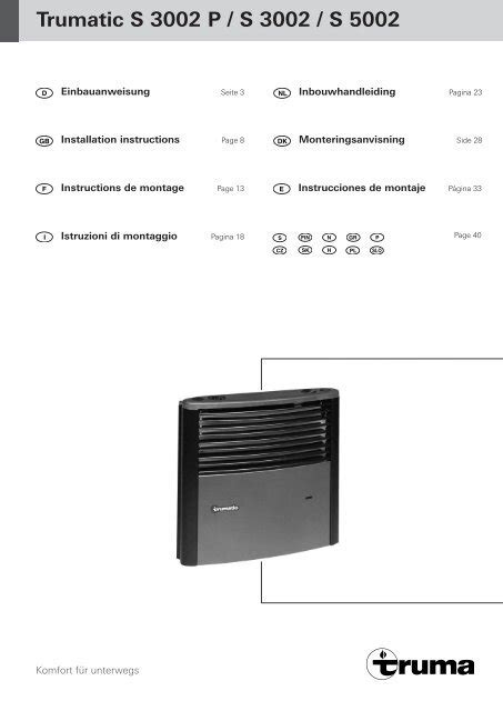 Trumatic S P S S Truma Ger Tetechnik Gmbh