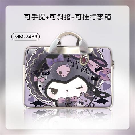 Sanrio Kuromi My Melody Laptop Bag For Inch