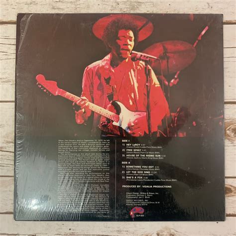 Jimi Hendrix In The Beginning 1972 Disque Vinyle Vintage Etsy