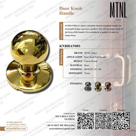 Door Knob Handle | Securelution