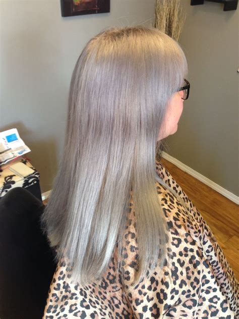 Granny Hair Trend Gray Silver Hair Shades Eq 9b Sterling Redken