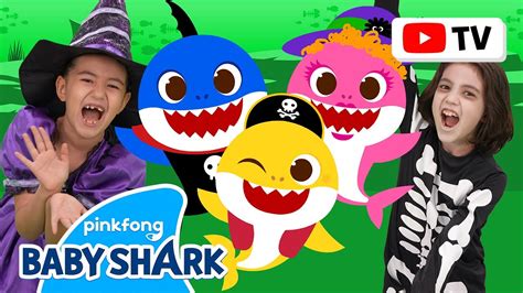 4k Halloween Sharks Kids Choreography Dance Along Baby Shark