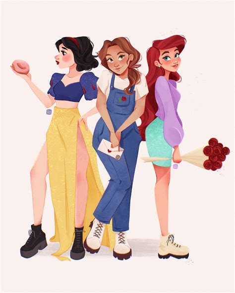 How To Draw Modern Disney Princesses
