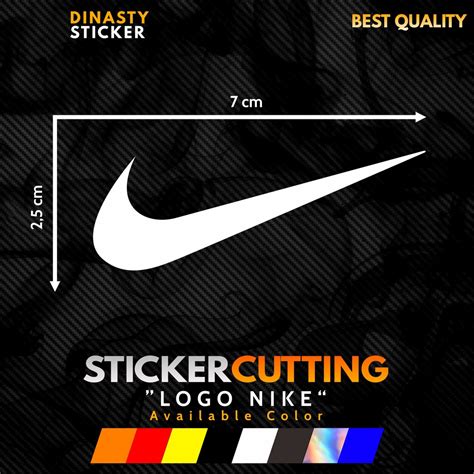 Jual Sticker Stiker Cutting Logo Nike Shopee Indonesia