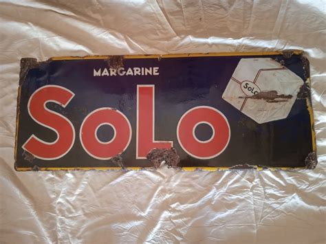 Solo Margarine Advertising Sign Iron Cast Wrought Catawiki