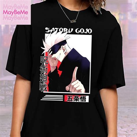 Satoru Gojo Ju Jutsu Kai Sen Shirt Yuji Itadori Juju Tsu Etsy