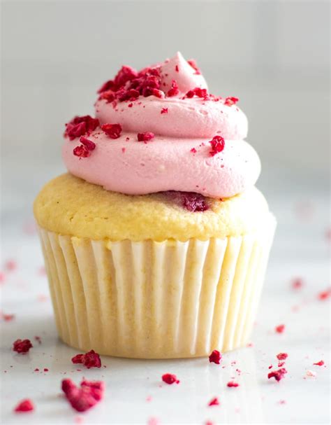 Raspberry Vanilla Cupcakes Foodbyjonister