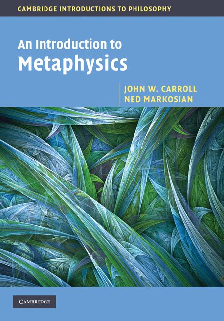 An Introduction To Metaphysics