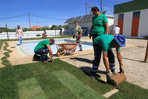 R Dio Castrense Vidigueira Interven Es Em Curso Na Piscina Municipal