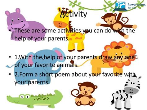 Animals powerpoints for kids