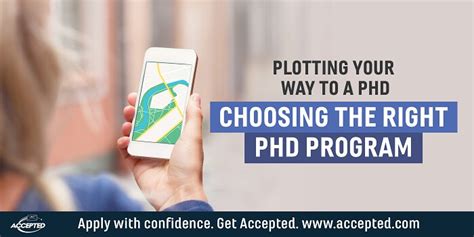 Choosing The Right Phd Program Accepted