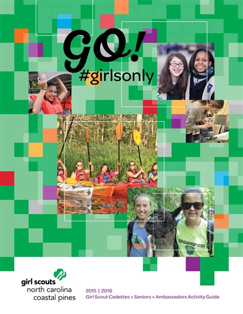 2015 16 Go Girls Only Program Guide By Girl Scouts North Carolina Coastal Pines Issuu