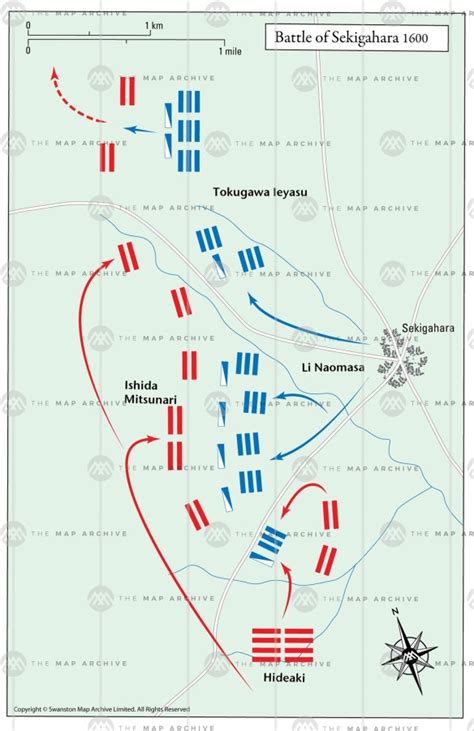 Tokugawa Ieyasu Wins the Battle of Sekigahara - Weapons and Warfare