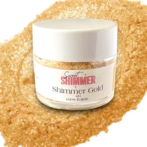 Shimmer Gold Edible Glitter - Christines Molds