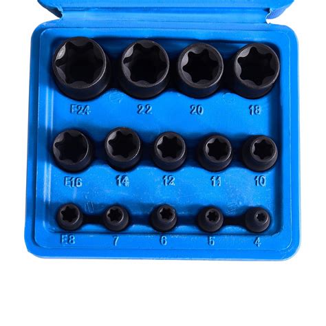 Buy Impact Female E Torx Star Socket Set Rail Drive