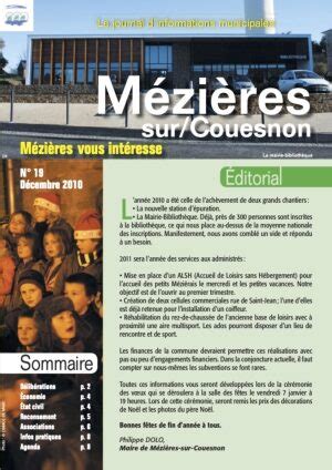 Bulletin Municipal N Site Officiel De La Commune De M Zi Res Sur