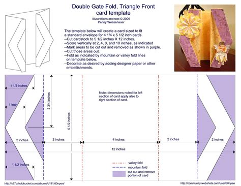 Free Folding Card Template Even If You Don T Have Graphic Design