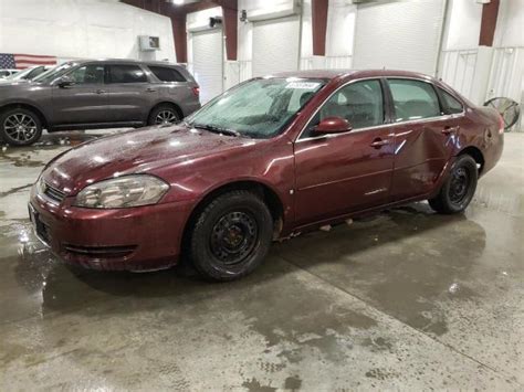 2007 CHEVROLET IMPALA LS For Sale MN ST CLOUD Mon Feb 12 2024