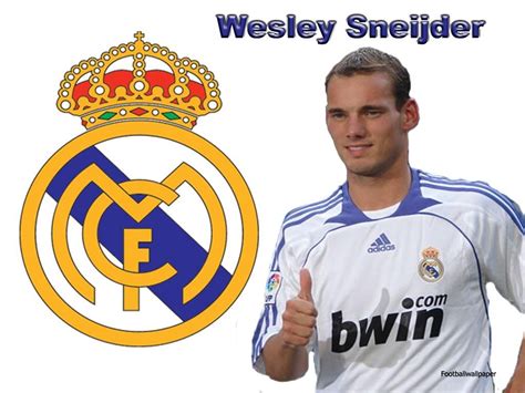 Wallpapers for all: Wesley Sneijder Real Madrid "Best Player"