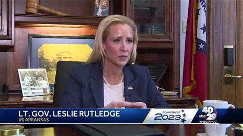 Arkansas' new Lt. Gov. Leslie Rutledge wants to bring jobs to the state