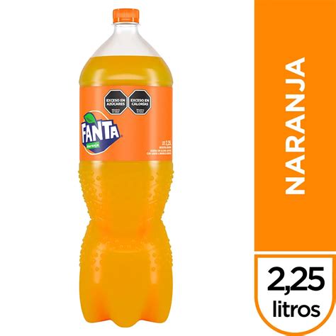 Fanta Gaseosa De Naranja Original 2 25 L