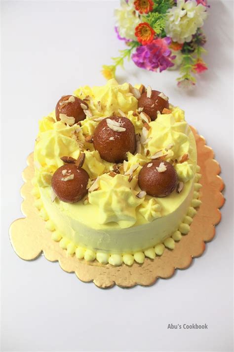 Gulab Jamun Cake | Gulab Jamun Cake Decoration | How to make Gulab ...