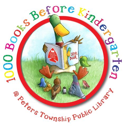 1000 Books Before Kindergarten Peters Township Library