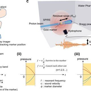 Proton Beam Range Detection Using SPIRE Measurement A Schematic