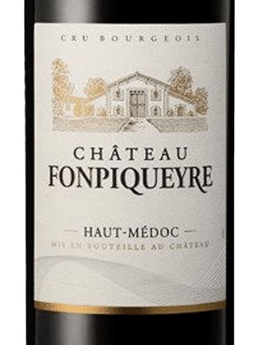 Château Fonpiqueyre Haut Médoc Vivino France