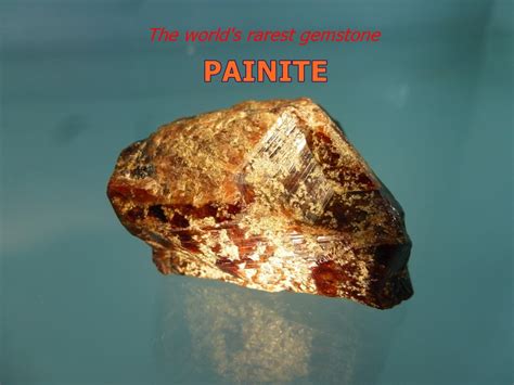 Painite The World S Rarest Gemstone พลอยไทยjwlabandgemจำหน่ายพลอย