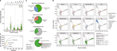 Annotation of the high-quality viral genomes recovered from metagenomes ...