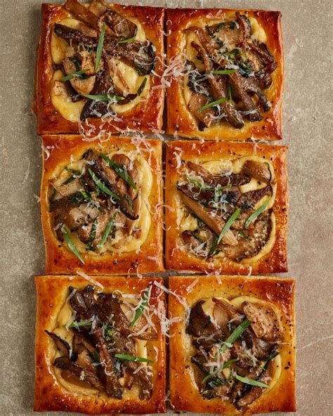 Cheesy mushroom Danish pastries - delicious. magazine