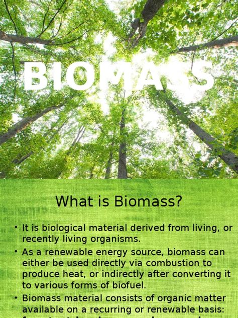 Biomass Ppt Biomass Agriculture