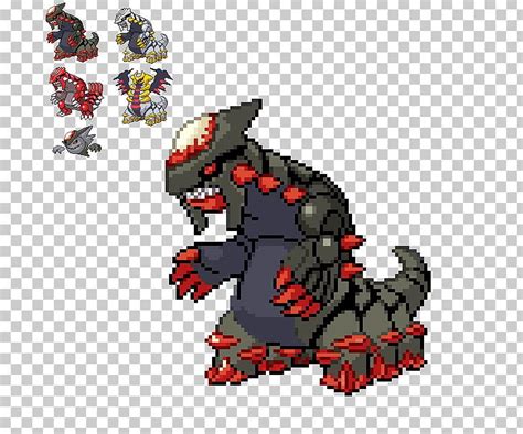 Groudon Pokémon X And Y Pixel Art Giratina Rayquaza PNG Clipart